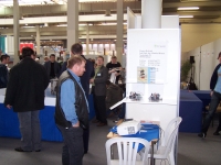 Unser Messestand ist dicht umlagert