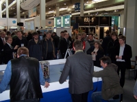 Interessierte Messebesucher