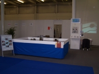 Unser Messestand im �berblick